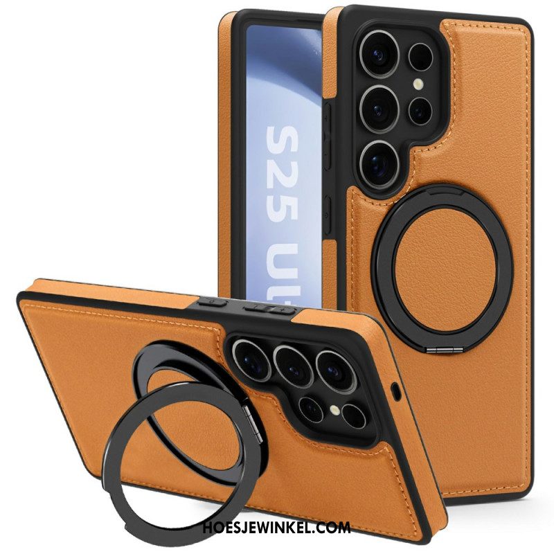 Hoesje Samsung Galaxy S25 Ultra 5g Magnetisch Met Draaibare Standaard