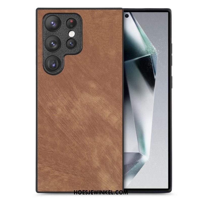 Hoesje Samsung Galaxy S25 Ultra 5g Suède-stijl