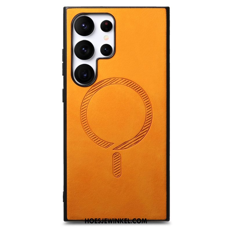 Hoesje Samsung Galaxy S25 Ultra 5g Vintage Magsafe-compatibel