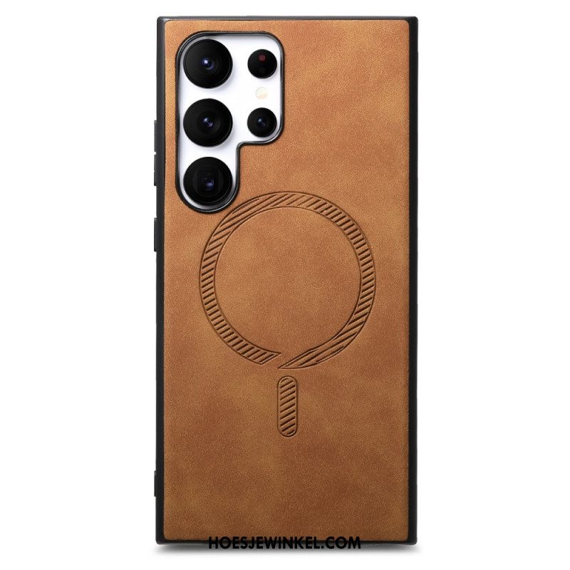 Hoesje Samsung Galaxy S25 Ultra 5g Vintage Magsafe-compatibel