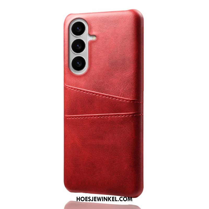 Hoesje Samsung Galaxy S26 Kaarthouder Met Lederlook Bescherming Hoesje