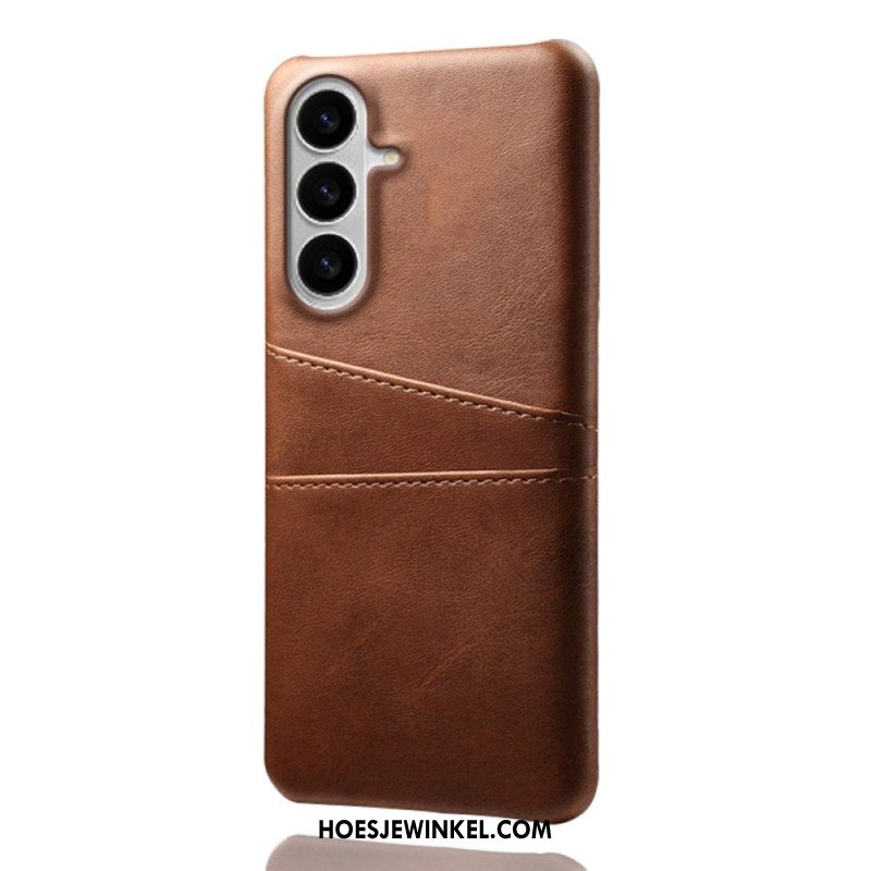 Hoesje Samsung Galaxy S26 Kaarthouder Met Lederlook Bescherming Hoesje