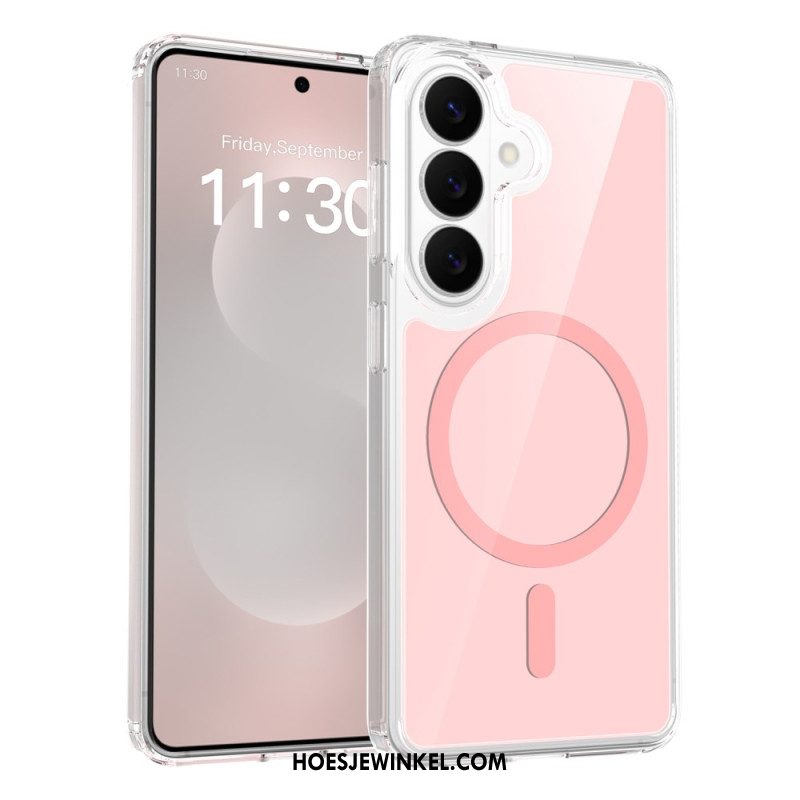 Hoesje Samsung Galaxy S26 Magnetisch Met Schokbestendig Gehard Glas