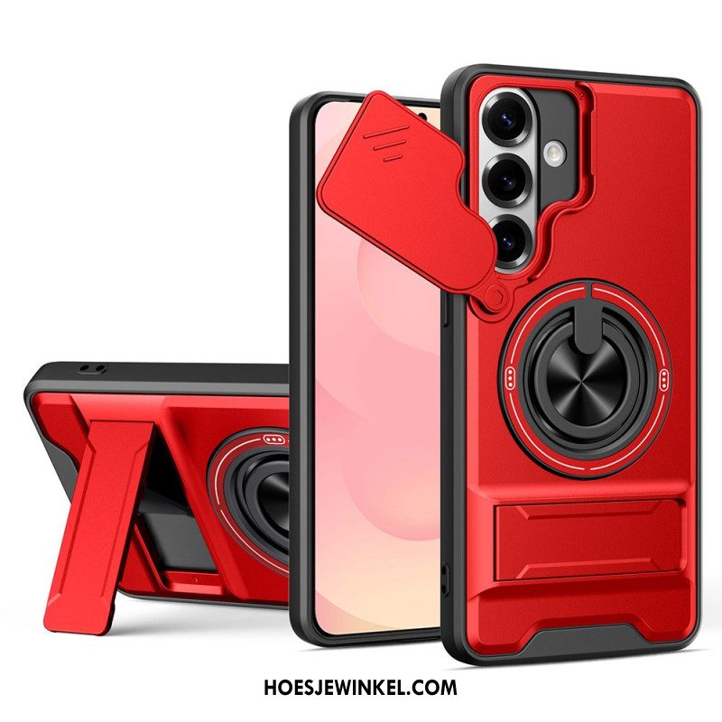 Hoesje Samsung Galaxy S26 Magnetische Opvouwbare Ringhouder En Camerabeschermer