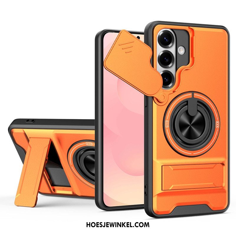 Hoesje Samsung Galaxy S26 Magnetische Opvouwbare Ringhouder En Camerabeschermer