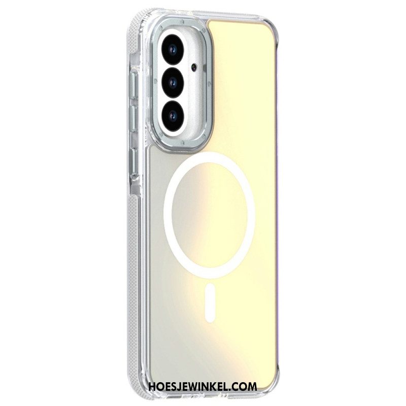 Hoesje Samsung Galaxy S26 Plus Fluorescerend Magnetisch Design Bescherming Hoesje