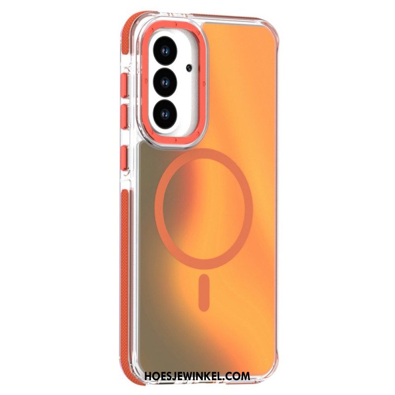 Hoesje Samsung Galaxy S26 Plus Fluorescerend Magnetisch Design Bescherming Hoesje