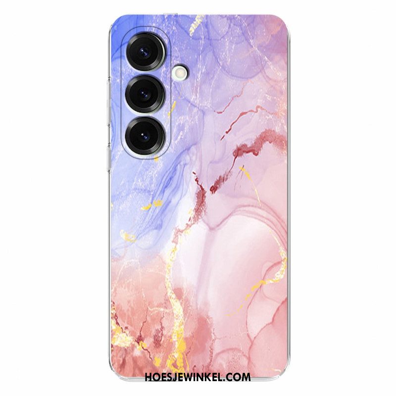 Hoesje Samsung Galaxy S26 Plus Marmer Bescherming Hoesje