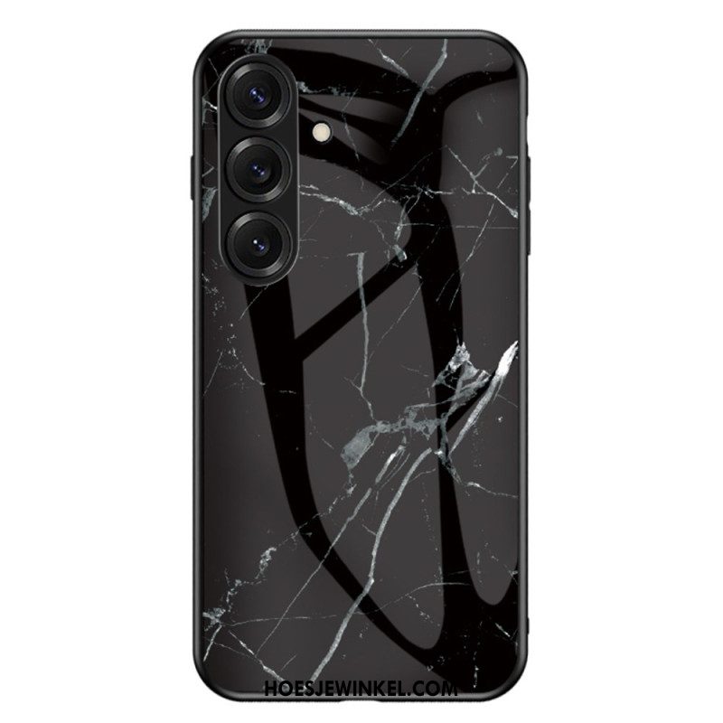 Hoesje Samsung Galaxy S26 Plus Marmeren Gehard Glas