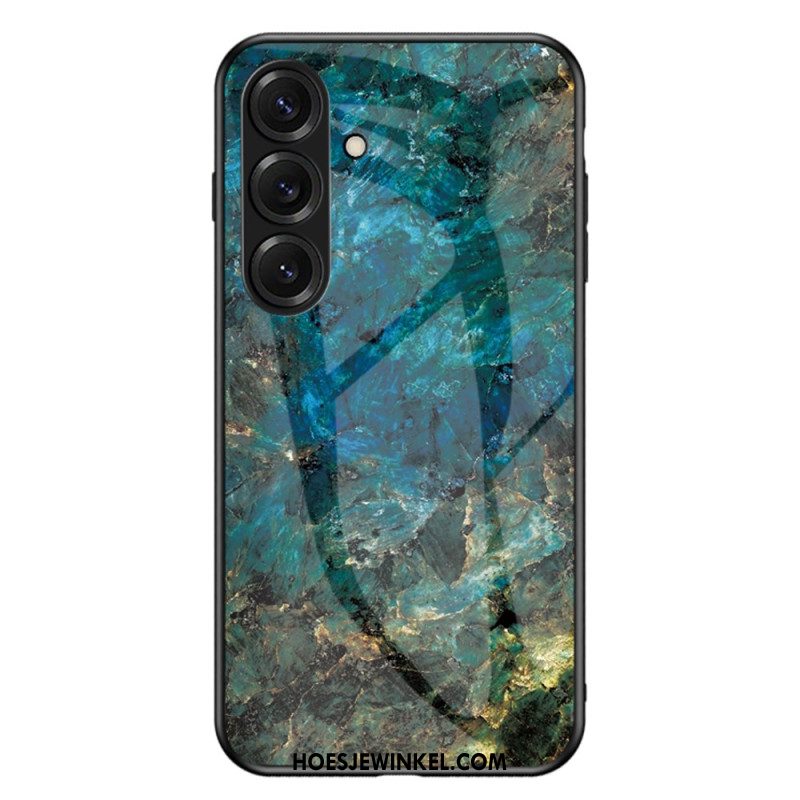 Hoesje Samsung Galaxy S26 Plus Marmeren Gehard Glas