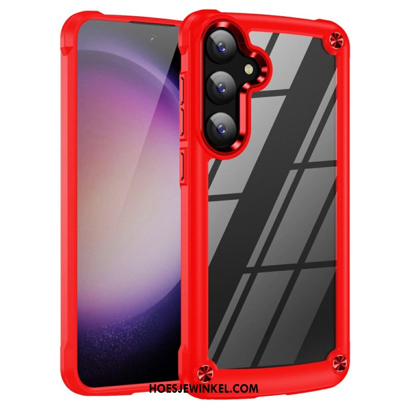 Hoesje Samsung Galaxy S26 Plus Schokbestendig Met Lensframe