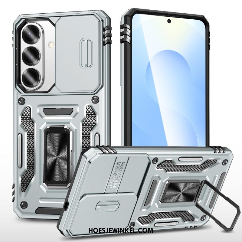 Hoesje Samsung Galaxy S26 Plus Schuifbare Lensbeschermer Bescherming Hoesje