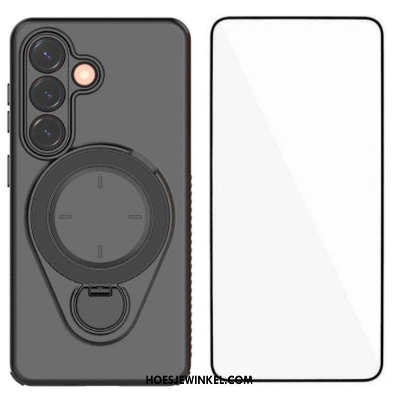 Hoesje Samsung Galaxy S26 Robuust Met Gehard Glazen Schermbeschermer