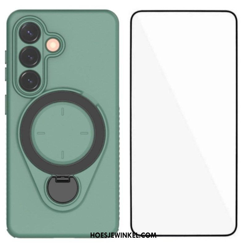 Hoesje Samsung Galaxy S26 Robuust Met Gehard Glazen Schermbeschermer