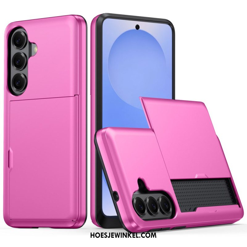 Hoesje Samsung Galaxy S26 Schuifbare Kaarthouder Bescherming Hoesje