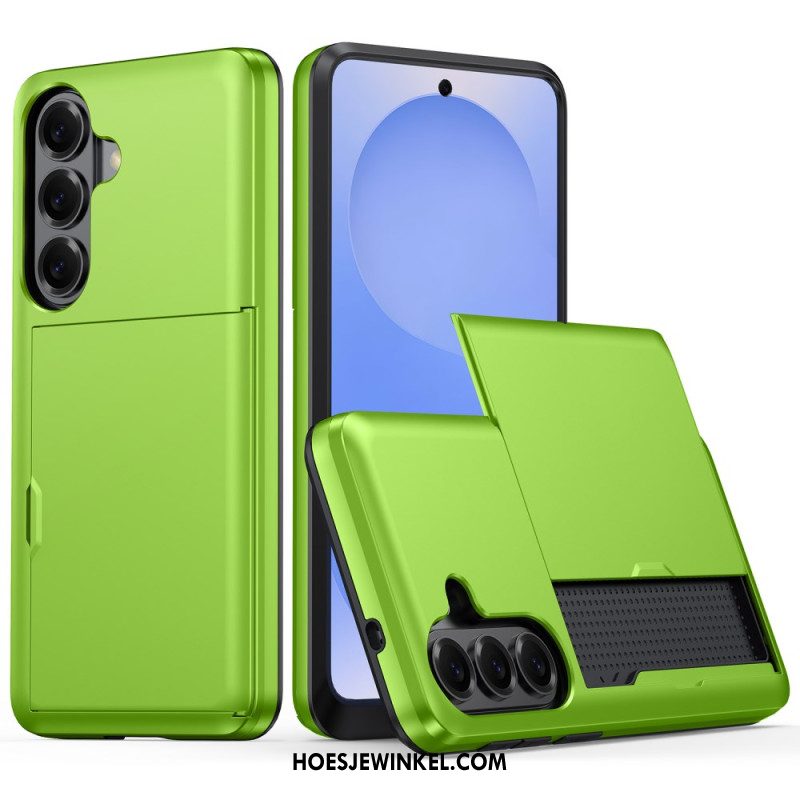 Hoesje Samsung Galaxy S26 Schuifbare Kaarthouder Bescherming Hoesje