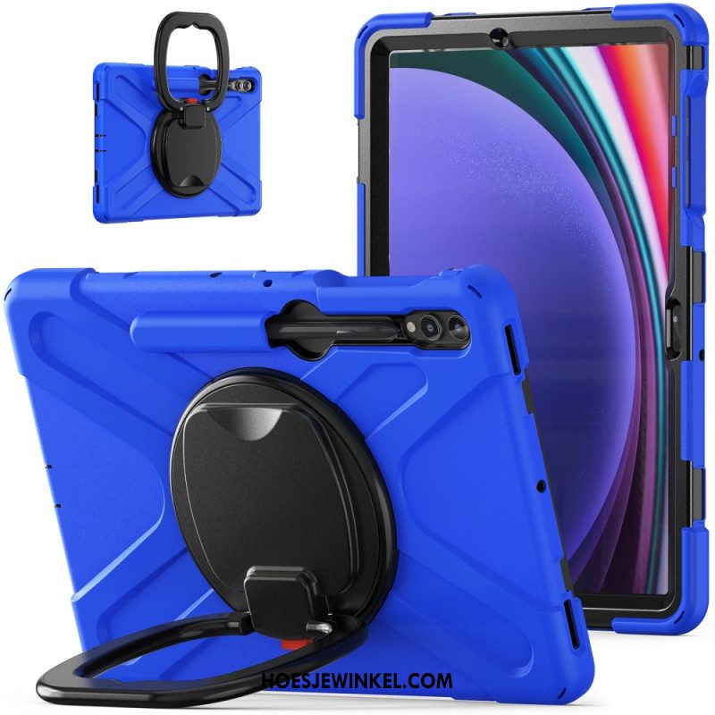 Hoesje Samsung Galaxy Tab S10 Plus Multifunctionele Draaibare Standaard En Handgreep