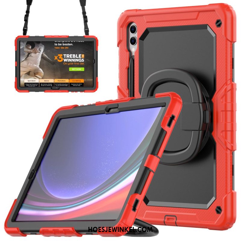 Hoesje Samsung Galaxy Tab S10 Ultra Premium Bescherming Met Schouderband Bescherming Hoesje