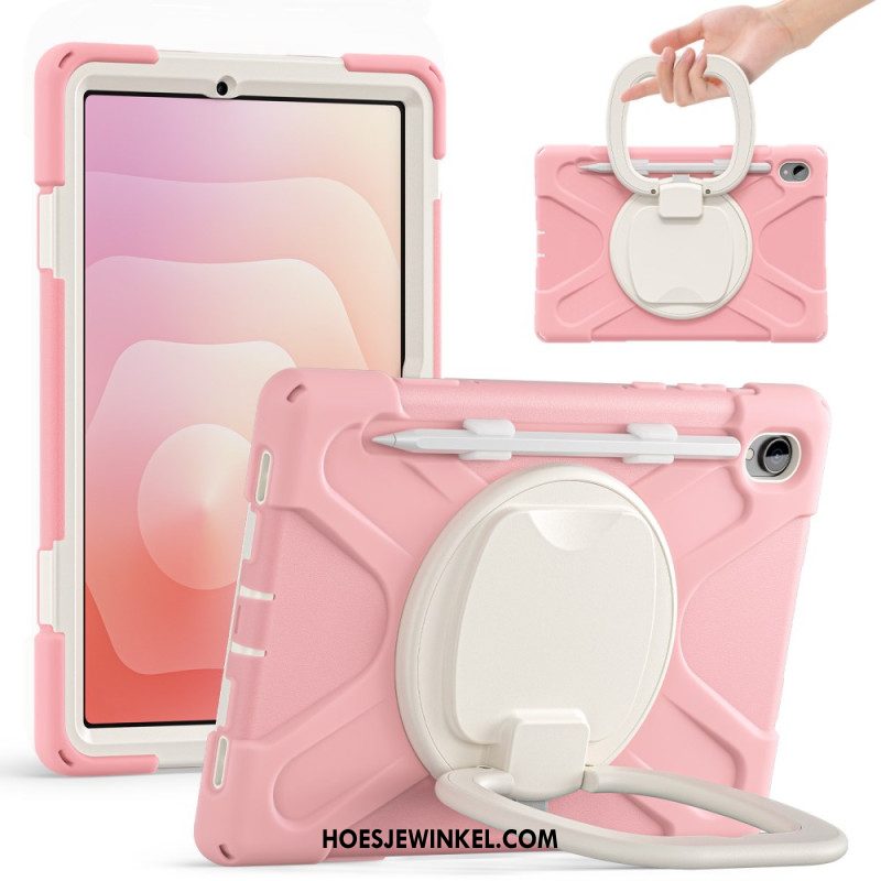 Hoesje Samsung Galaxy Tab S11 Drievoudige Bescherming Met Ringhouder Bescherming Hoesje