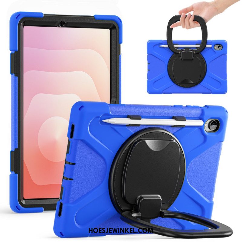 Hoesje Samsung Galaxy Tab S11 Drievoudige Bescherming Met Ringhouder Bescherming Hoesje