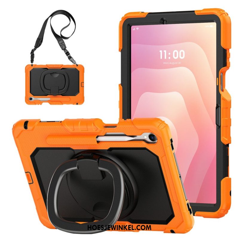 Hoesje Samsung Galaxy Tab S11 Robuust Met Schouderriem