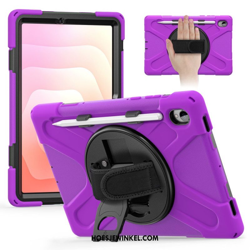 Hoesje Samsung Galaxy Tab S11 Ultra Duurzaam Met Stylushouder En Schouderriem Band