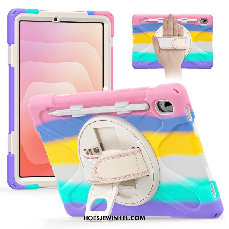 Hoesje Samsung Galaxy Tab S11 Ultra Duurzaam Met Stylushouder En Schouderriem Band