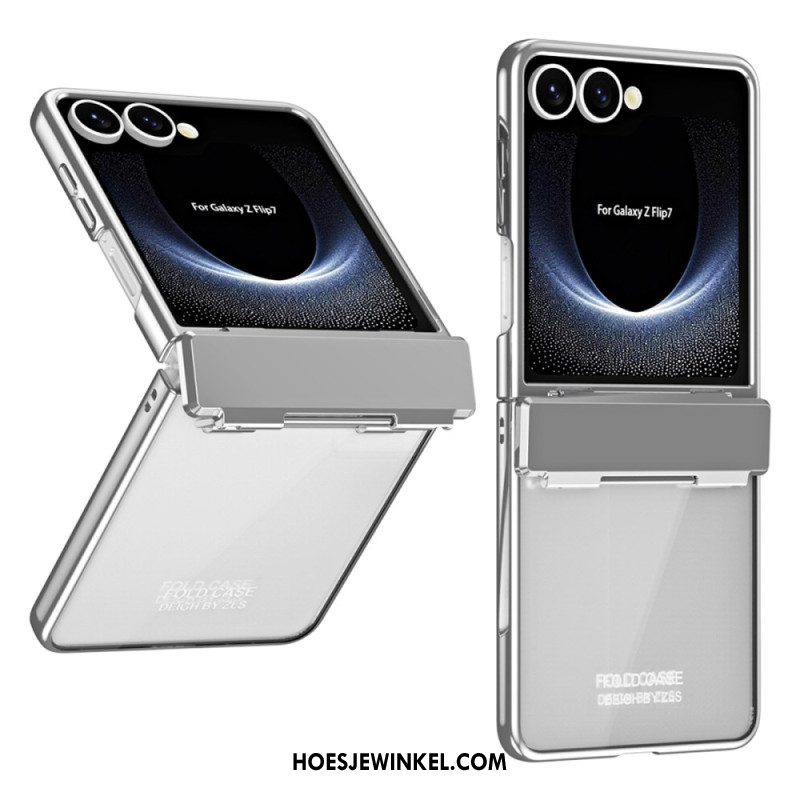Hoesje Samsung Galaxy Z Flip 7 Anti-vingerafdruk Metallic Design Bescherming Hoesje