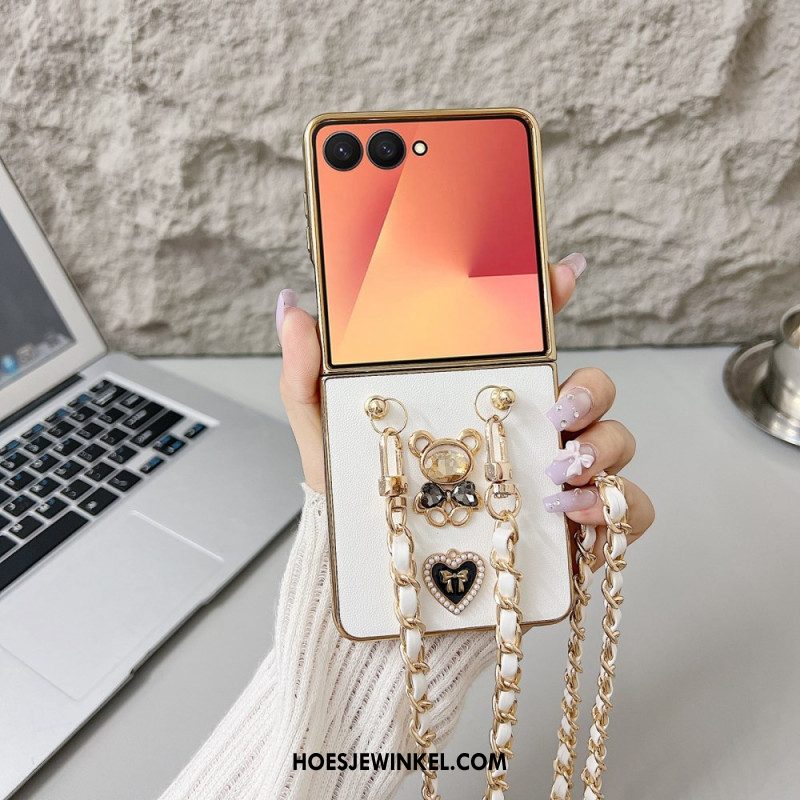 Hoesje Samsung Galaxy Z Flip 7 Bedel En Riem