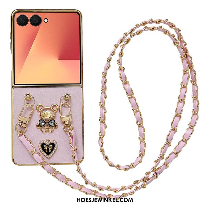 Hoesje Samsung Galaxy Z Flip 7 Bedel En Riem