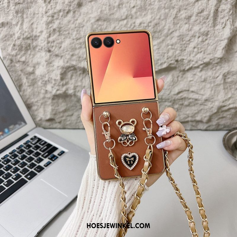 Hoesje Samsung Galaxy Z Flip 7 Bedel En Riem