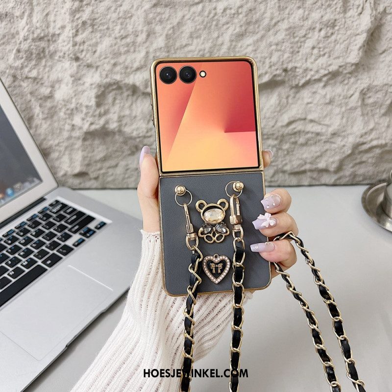 Hoesje Samsung Galaxy Z Flip 7 Bedel En Riem