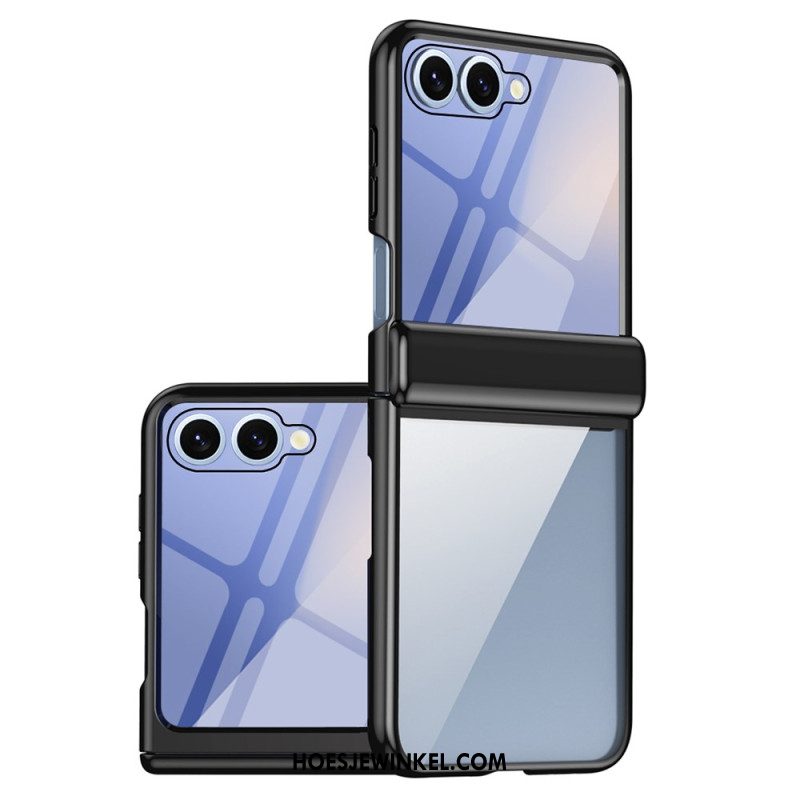 Hoesje Samsung Galaxy Z Flip 7 Bescherming Voor Scharnieren Met Metaaleffect
