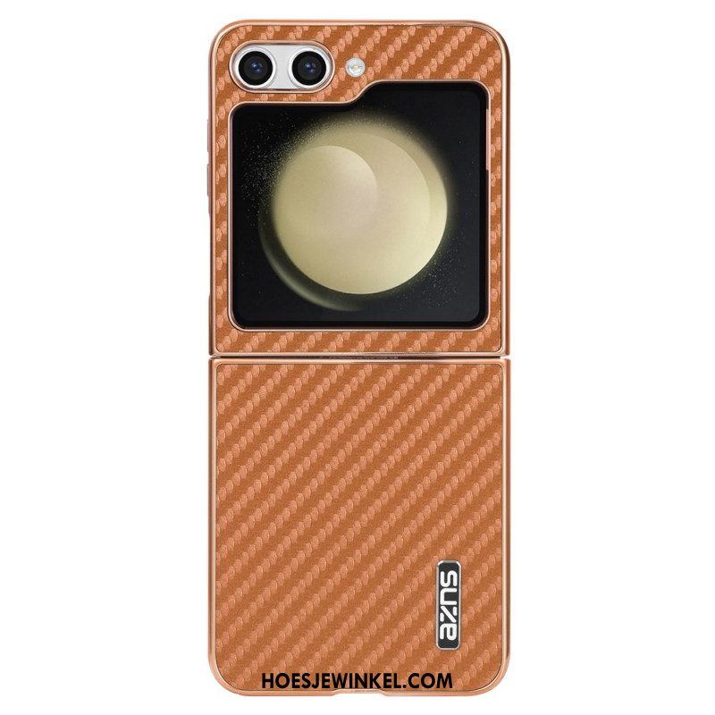 Hoesje Samsung Galaxy Z Flip 7 Fe Azns Koolstofvezel