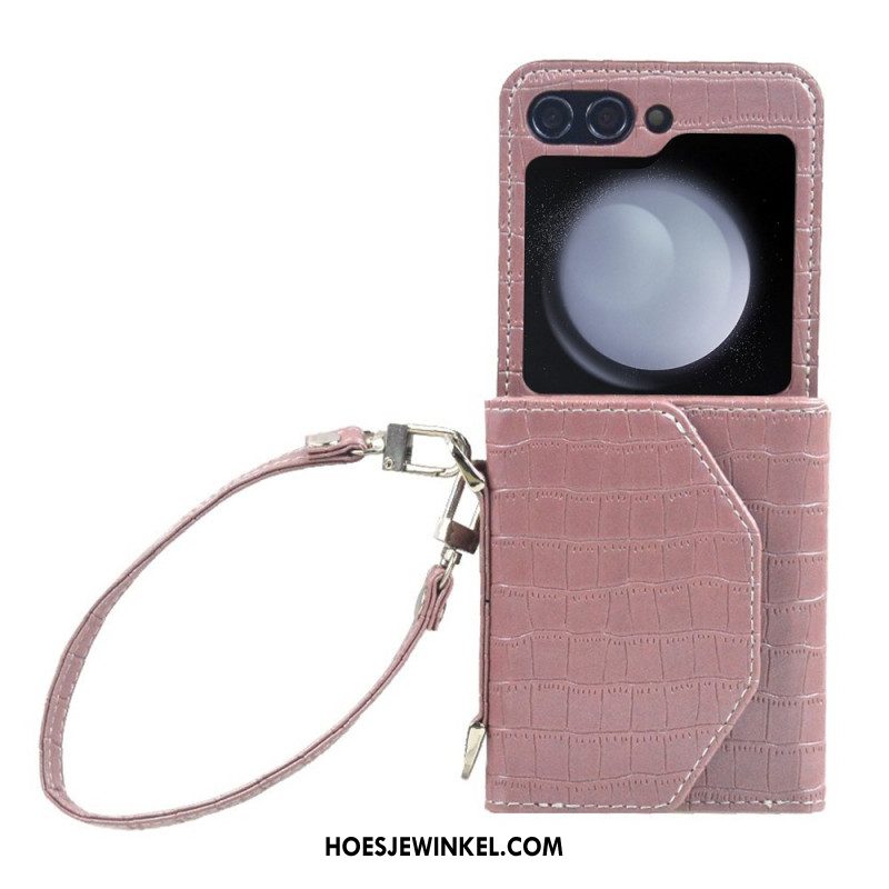 Hoesje Samsung Galaxy Z Flip 7 Fe Bamboe Textuur