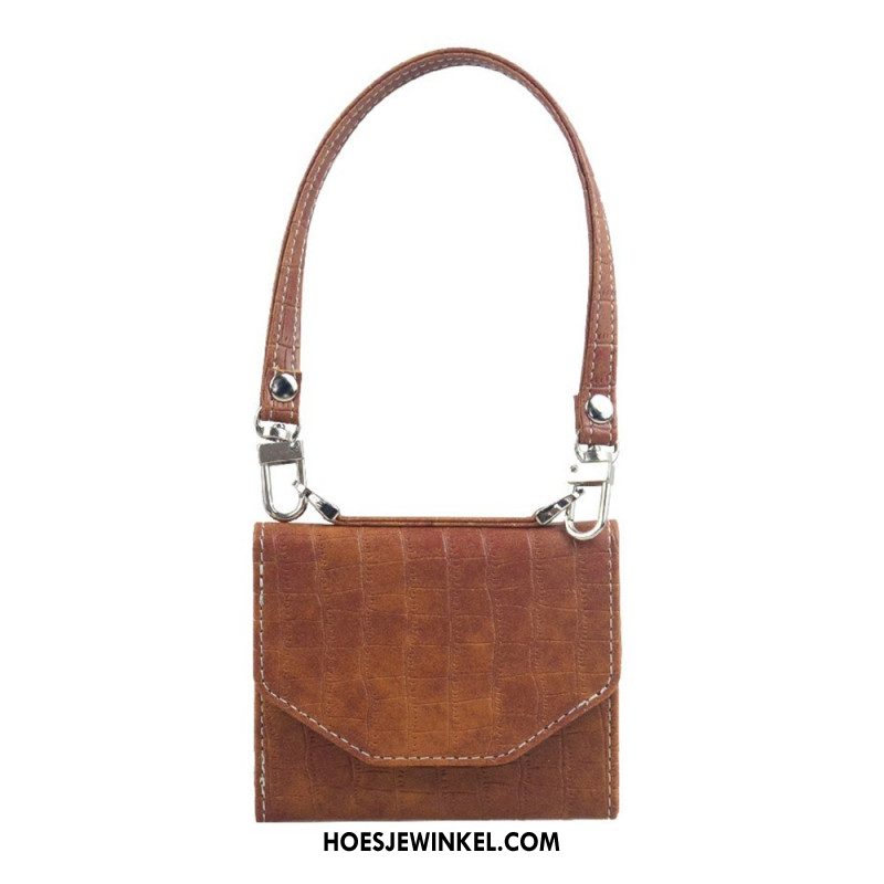 Hoesje Samsung Galaxy Z Flip 7 Fe Bamboe Textuur