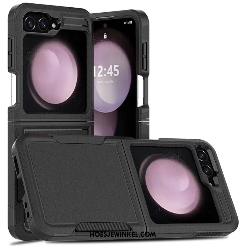 Hoesje Samsung Galaxy Z Flip 7 Fe Effen Versterkt