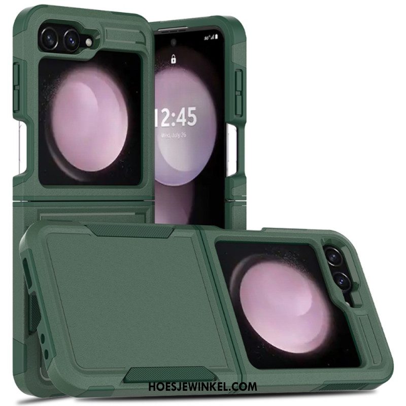 Hoesje Samsung Galaxy Z Flip 7 Fe Effen Versterkt