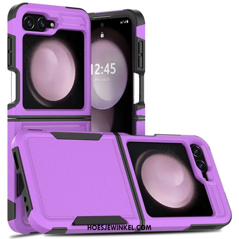 Hoesje Samsung Galaxy Z Flip 7 Fe Effen Versterkt