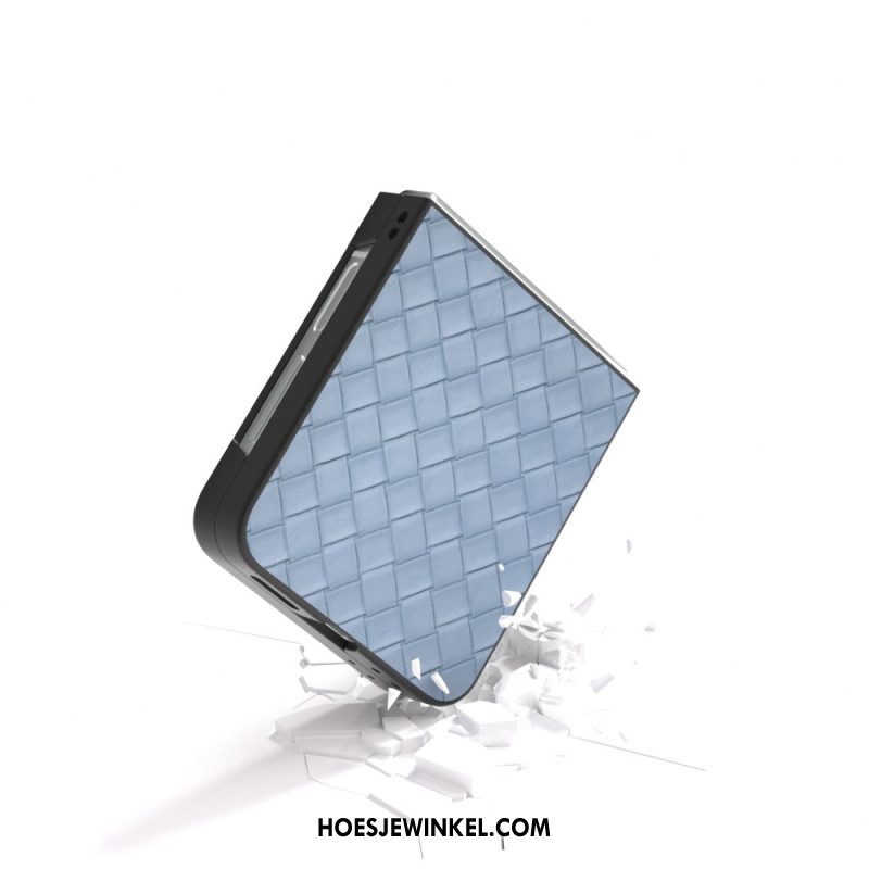Hoesje Samsung Galaxy Z Flip 7 Fe Geweven Textuur