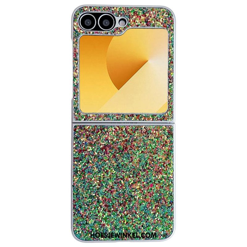 Hoesje Samsung Galaxy Z Flip 7 Fe Glitterdesign