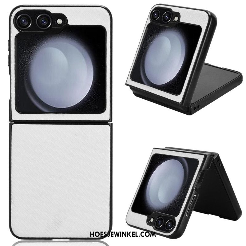 Hoesje Samsung Galaxy Z Flip 7 Fe Koolstofvezeltextuur