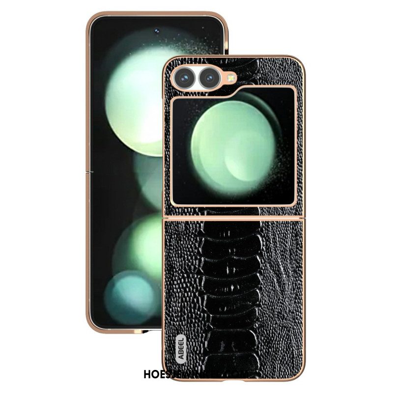 Hoesje Samsung Galaxy Z Flip 7 Fe Krokodillenstijl