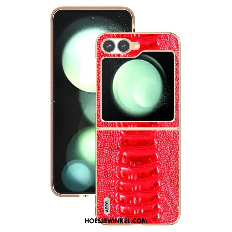 Hoesje Samsung Galaxy Z Flip 7 Fe Krokodillenstijl