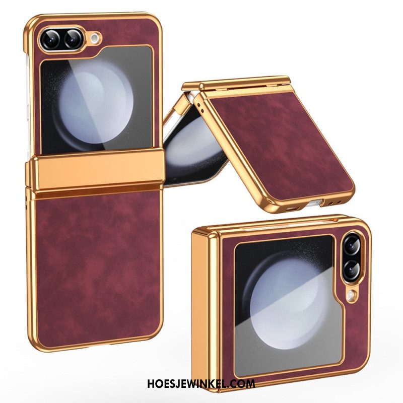 Hoesje Samsung Galaxy Z Flip 7 Fe Kunstleer