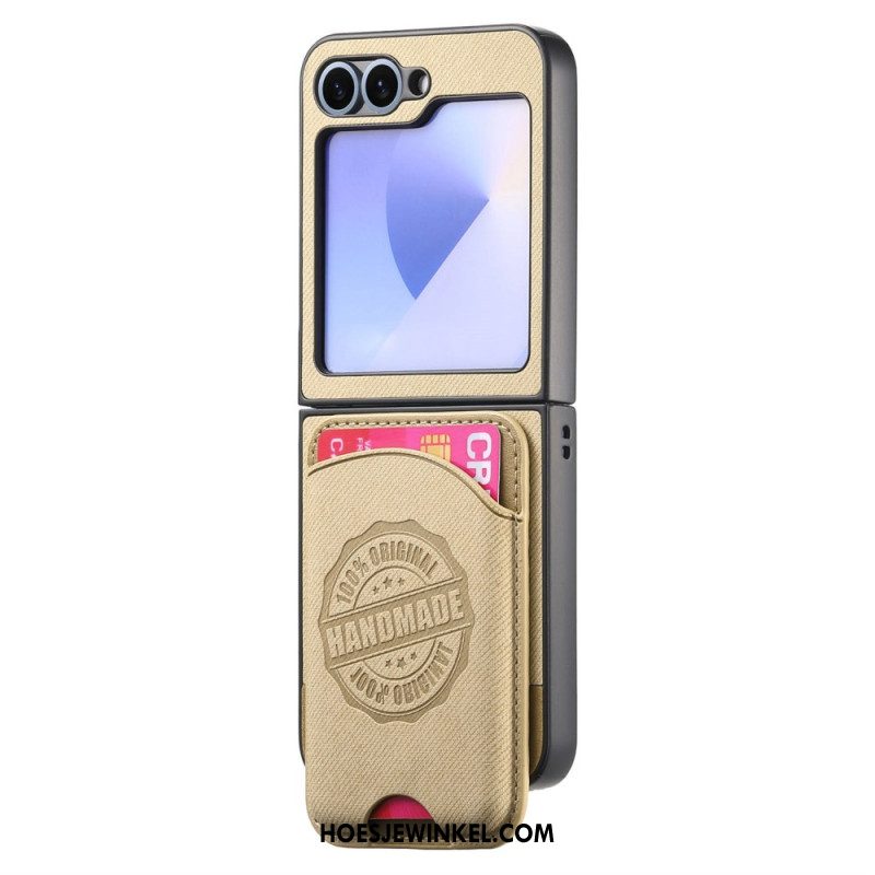 Hoesje Samsung Galaxy Z Flip 7 Fe Magsafe-compatibele Afneembare Kaarthouder