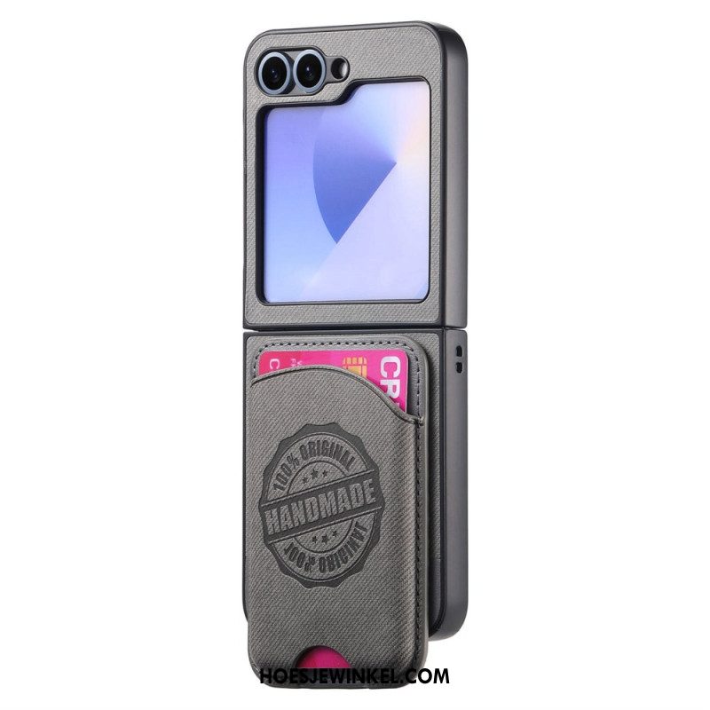 Hoesje Samsung Galaxy Z Flip 7 Fe Magsafe-compatibele Afneembare Kaarthouder