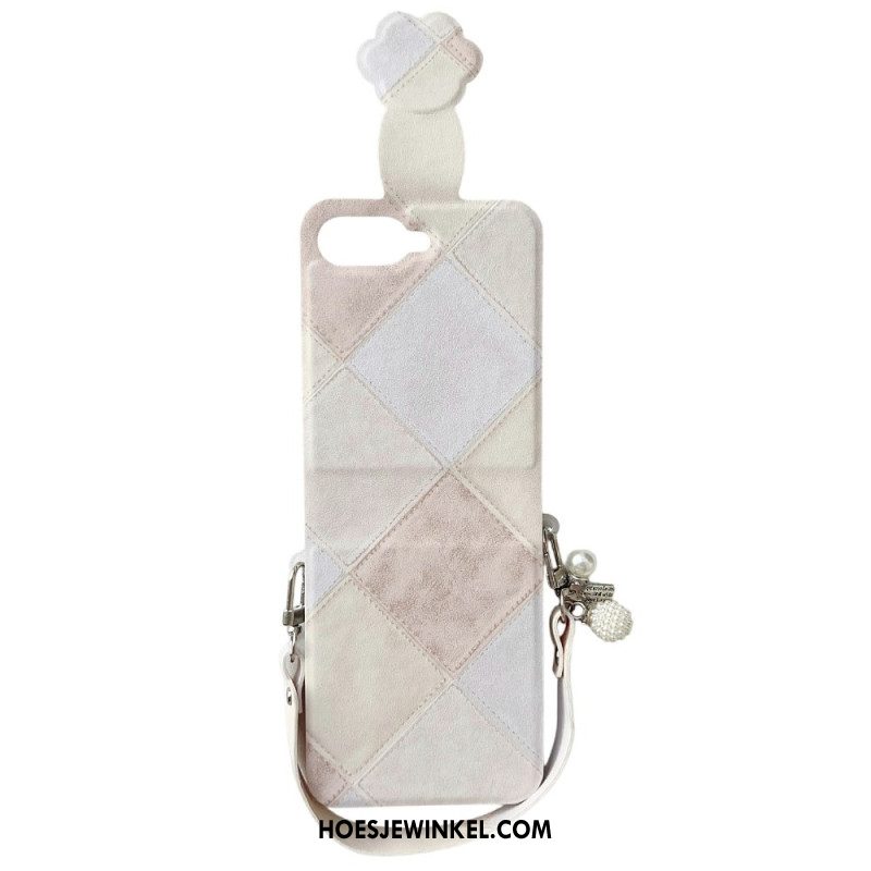 Hoesje Samsung Galaxy Z Flip 7 Fe Retro Met Kattenpootsluiting