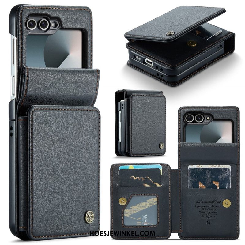 Hoesje Samsung Galaxy Z Flip 7 Fe Rfid-bescherming 5 Kaartsleuven