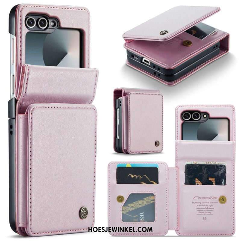 Hoesje Samsung Galaxy Z Flip 7 Fe Rfid-bescherming 5 Kaartsleuven